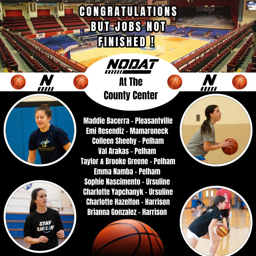 Proud of these girls helping their respective teams ! Results on the court, in practice and training sessions have helped. The work pays off or will but you have to have patience in the process. Keep going