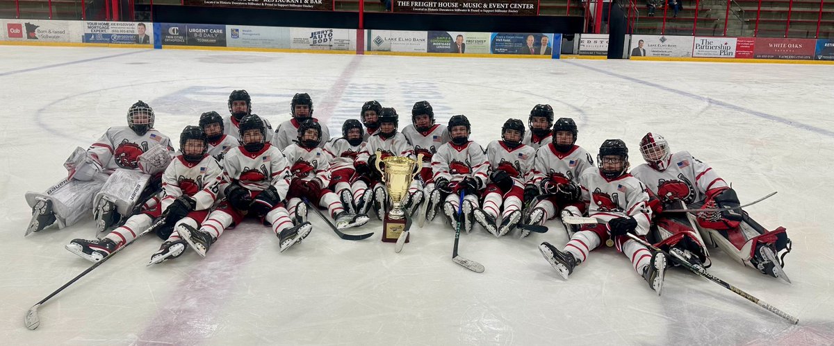 D2 Champions! Stillwater over White Bear Lake! We’re headed to Regions! #BearSlayers #BearDown <a href="/sahahockey/">Stillwater Hockey</a>