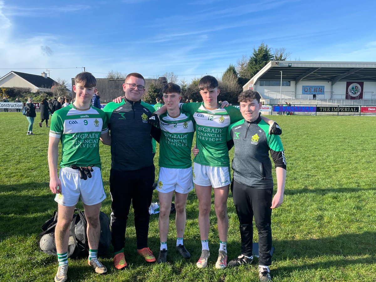 Absolutely fantastic 👏🏻👏🏻Well done team and management and to our lads Dara, Manus, Chris, Luke and Darragh 🎉🎉👏🏻👏🏻 <a href="/SMHSPE/">SMHS CASTLEWELLAN PE</a>