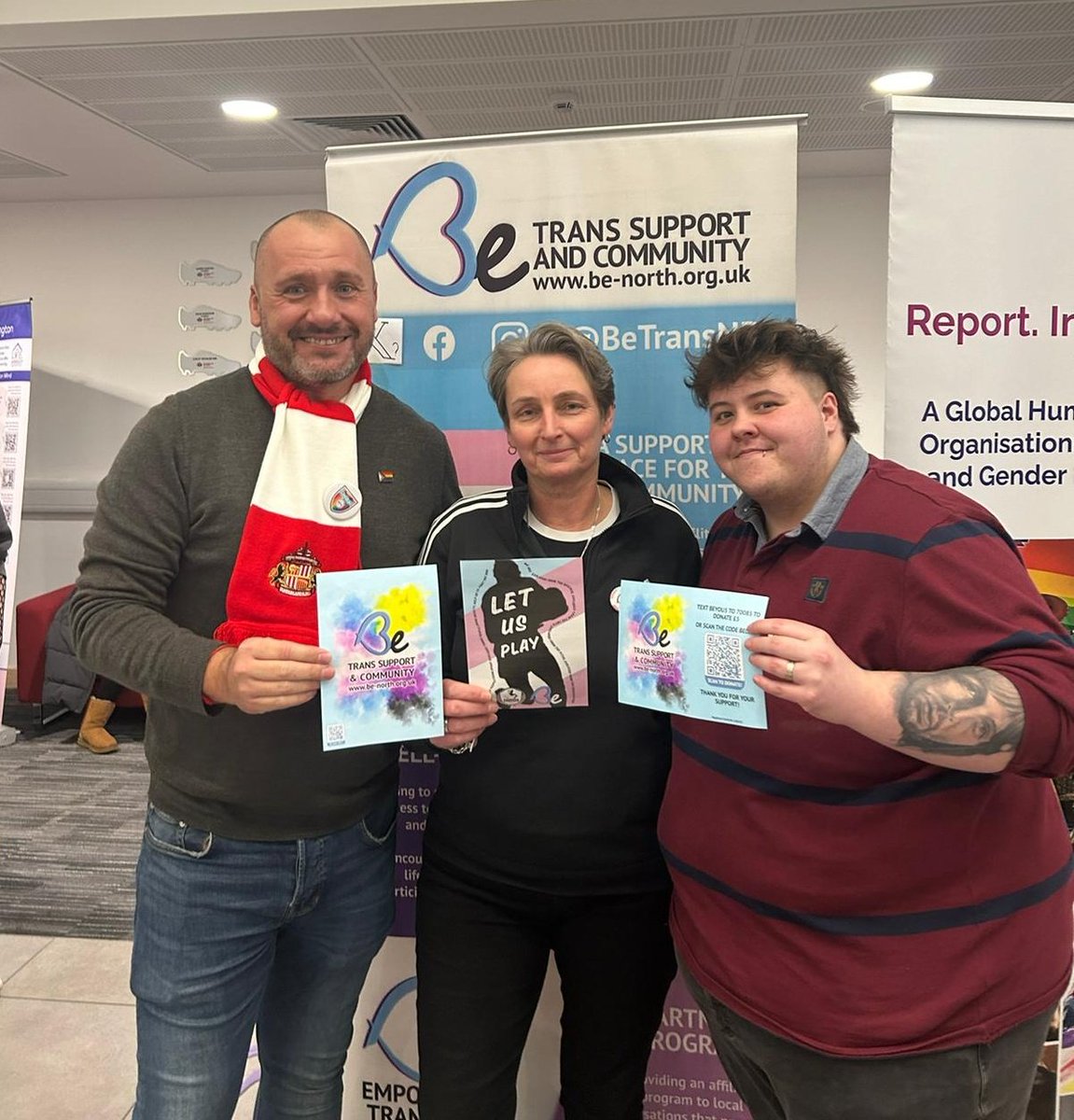 Kate Osborne (@kateosbornemp) on Twitter photo Lovely to meet with <a href="/BeTransNB/">Be: Trans Support and Community</a>
It’s so important to create safe spaces for the trans community.
Excluding trans people from sport excludes them from society, and community organisations such as these are paving the way for change. Lovely to meet with <a href="/BeTransNB/">Be: Trans Support and Community</a>
It’s so important to create safe spaces for the trans community.
Excluding trans people from sport excludes them from society, and community organisations such as these are paving the way for change.