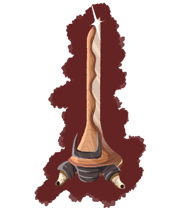 bootleg_bird's tweet photo. #8 - Katana
"Clamurai"
This small, armored bivalve uses its own razor-sharp shell to defend its territories.
#WeeklyMonster https://t.co/eiNPUj4fIo