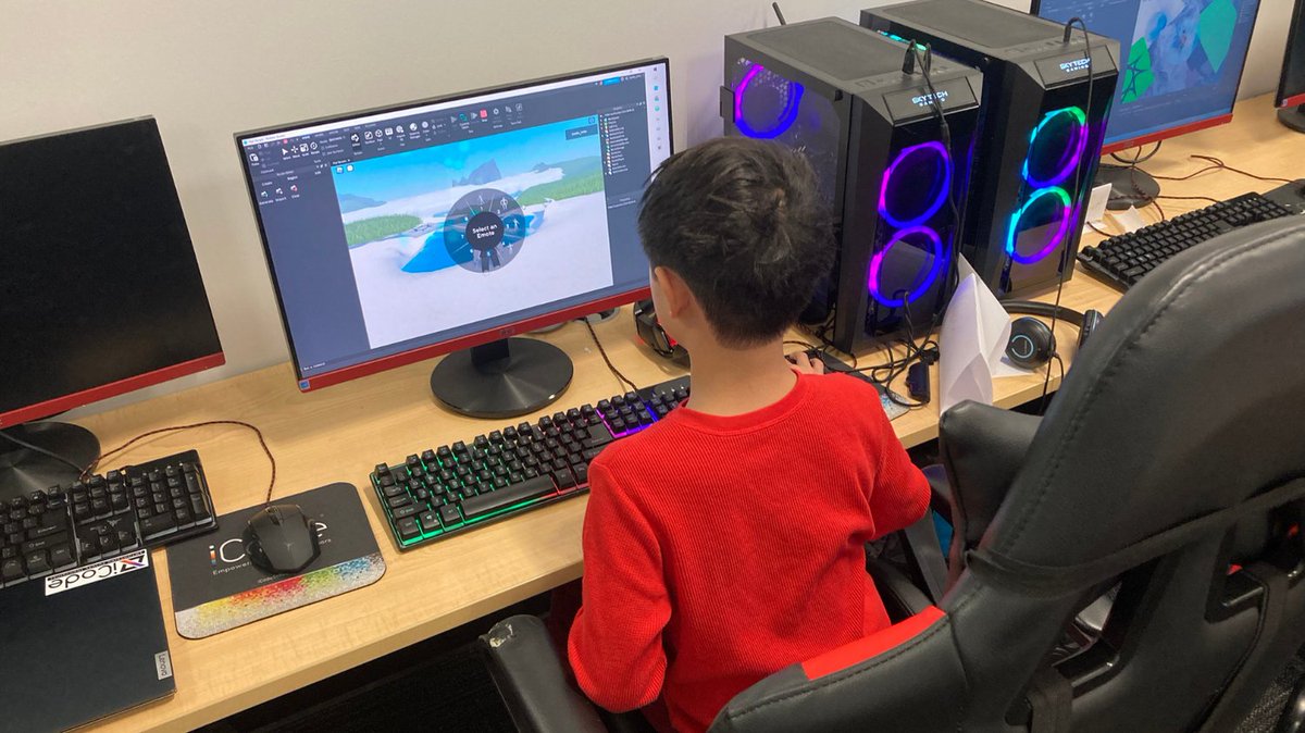 iCodeBellevue's tweet image. Unlock creativity at iCode Bellevue&apos;s Roblox Spring &amp;amp; Summer Camp. Dive into LUA coding for Roblox games in this full-day camp and turn STEM education into a virtual adventure.

#iCode #iCodeBellevue #LearnToCode #Roblox #LUA #SummerCamp #Bellevue #Redmond #Kirkland #Eastside
