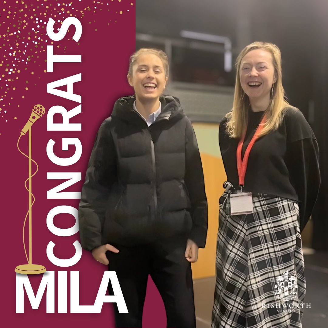 ⭐️ Student Achievement - Mila, Y12 ⭐️

Mila sang in her Grade 8 Singing exam &amp; achieved a top Distinction mark! As well as that, Mila has been offered a vocal scholarship with the Halifax Choral Society starting next month! Well done Mila! 🎙️

#studentachievement #rishworthschool