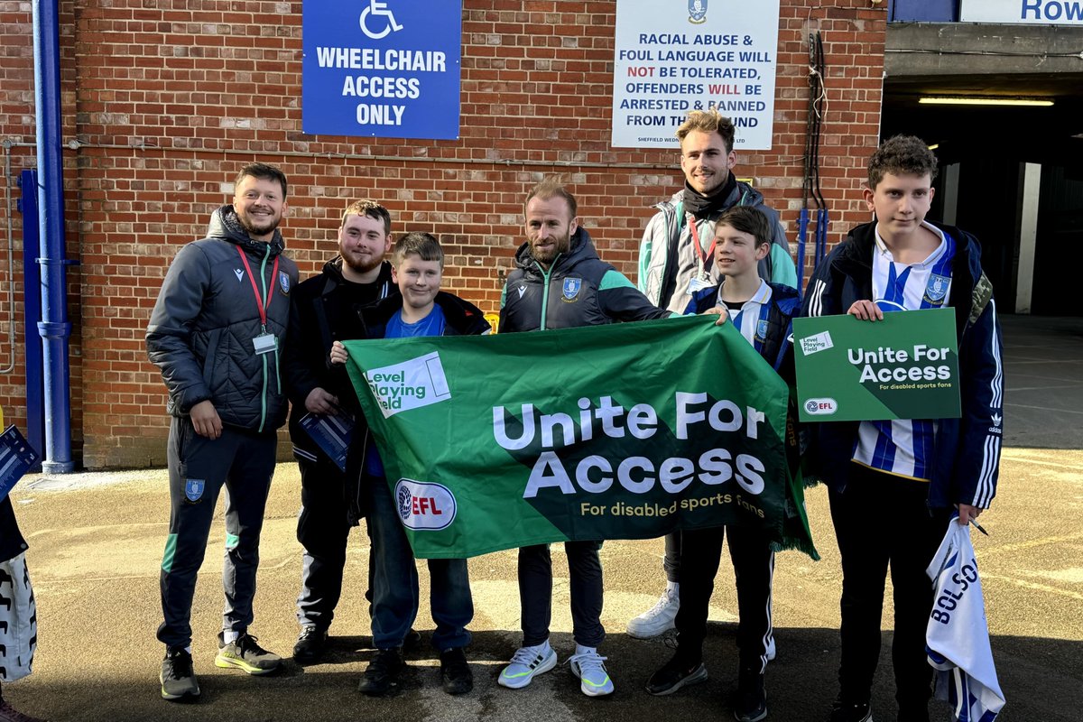 SWFCCP's tweet image. Incredible support for today&apos;s #UniteForAccess campaign! #WAWAW #SWFC | @swfc @lpftweets