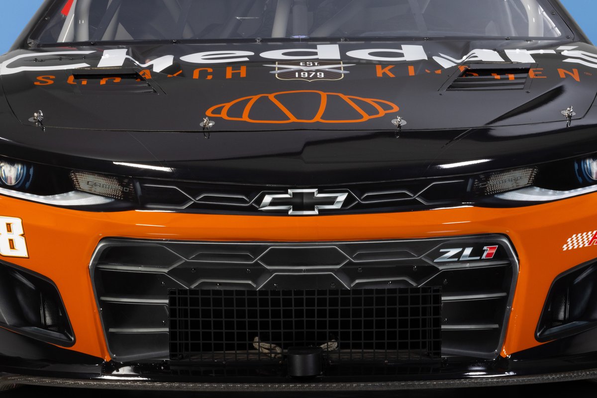 Cheddar's Scratch Kitchen (@cheddarskitchen) on Twitter photo The No. 8 Cheddar's Chevy is looking smokin' hot. Good thing its grill and <a href="/KyleBusch/">Kyle Busch</a> know how to keep things cool. 😎
RT for a chance at some signed swag. That's all. 😏 The No. 8 Cheddar's Chevy is looking smokin' hot. Good thing its grill and <a href="/KyleBusch/">Kyle Busch</a> know how to keep things cool. 😎
RT for a chance at some signed swag. That's all. 😏