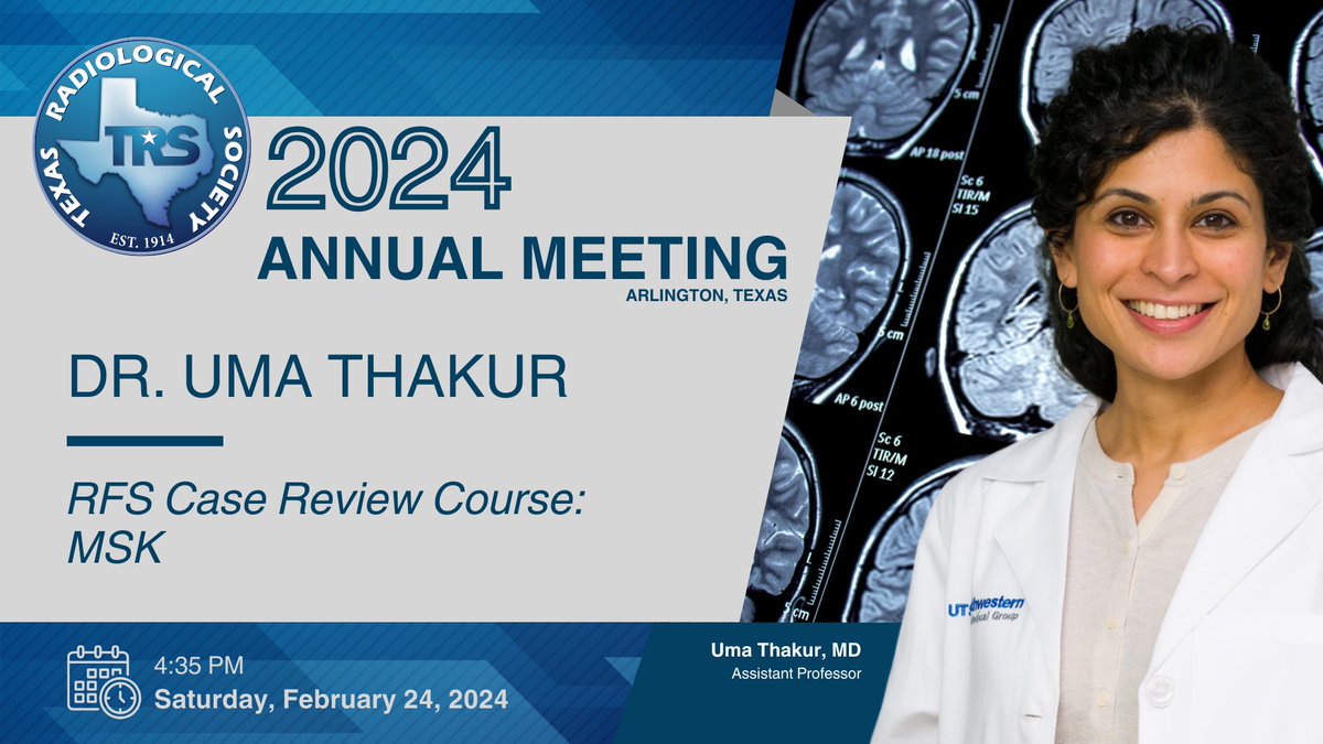 The @TxRadSociety 's Annual Meeting is in full swing today with a tremendous presence from our @UTSWNews #radiology dept not only presenting but also moderating! #radiologylife #radiologystudent #radiologyeducation #radiologyinnovation #radiologydepartment