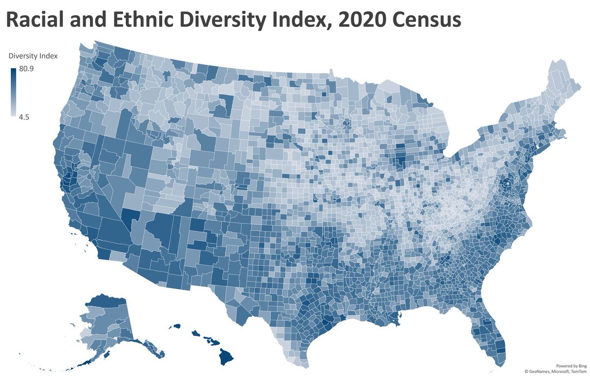 lehnerjw's tweet photo. Oregons is a less diverse state, ranking ~30th across all states. But Oregon is becoming more diverse with younger generations where about 1/3 of Millennials identify as BIPOC and Gen Z 40%, compared with 10-15% of older adults. https://t.co/IA3YVAq9jv