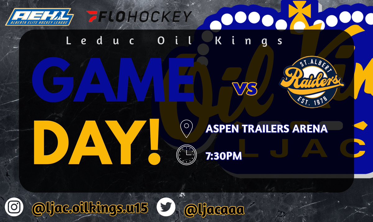 ljacaaa's tweet photo. ITS GAME DAY

Come on down to the LRC to catch our last game of the season as St. Albert rolls into town! 
————————————————
#BlueBuckets #FeedTheWolf #AEHLU15 https://t.co/XLxI66Skhk