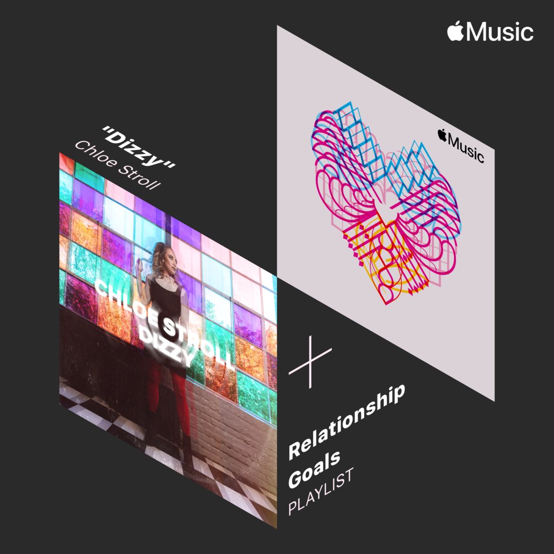Thank you <a href="/AppleMusic/">Apple Music</a> for adding Dizzy to Relationship Goals!! Listen here: apple.co/48vyeBV