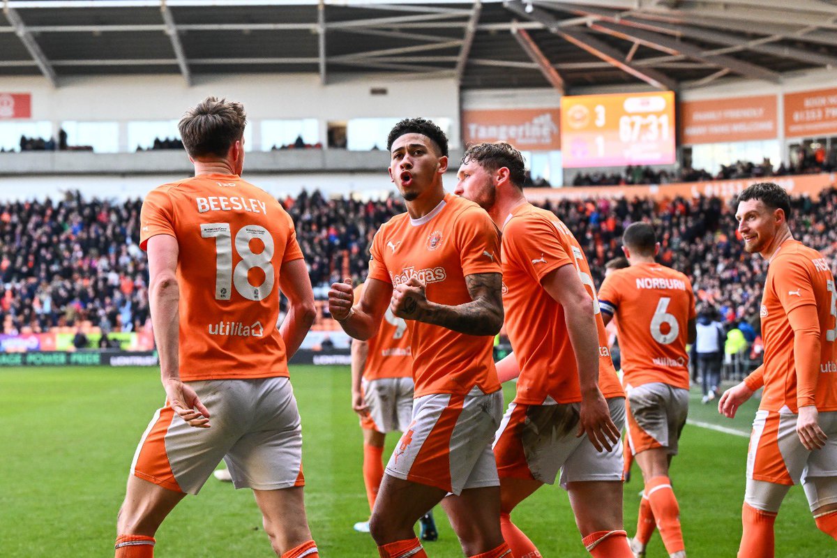 BlackpoolFC's tweet image. Four goals against Bolton. Where have we heard that before? 🤫

🍊 #UTMP