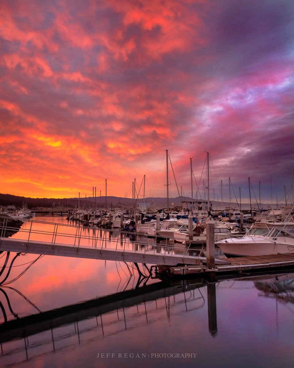 SSVHD's tweet image. Sunrise at Pillar Point Harbor, Half Moon Bay