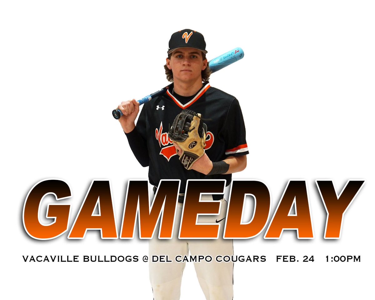 Vaca High Baseball (@vacahibaseball) on Twitter photo Opening Day!
The Dogs open on the road today, taking on ā¦<a href="/DelCampoBaseBll/">Del Campo Baseball</a>ā©
#LetsGo! Opening Day!
The Dogs open on the road today, taking on ā¦<a href="/DelCampoBaseBll/">Del Campo Baseball</a>ā©
#LetsGo!
