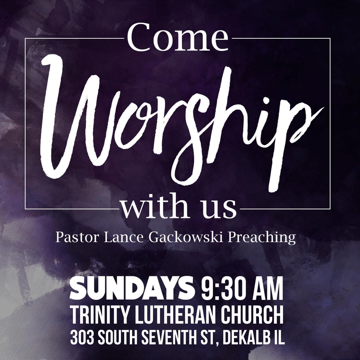 Join us tomorrow for worship 

#dekalb #dekalbillinois #dekalbil #sycamore #sycamoreillinois #sycamoreil #church #worship #churchservice