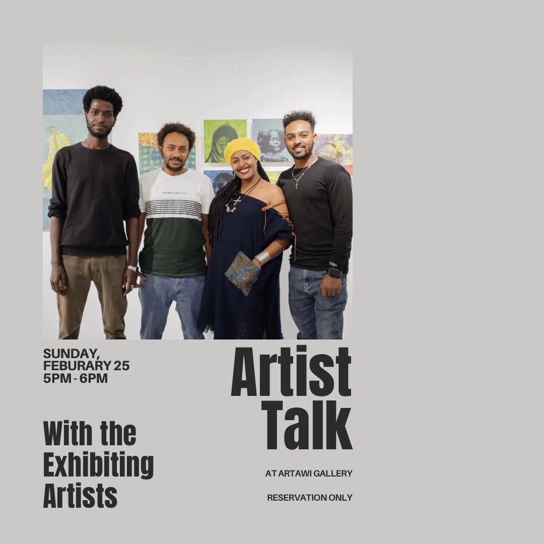 Join us for an Art Talk featuring exhibiting artists and exhibition closing event. The gallery doors open at 2:00 PM, with the Art Talk commencing at 5:00 PM.