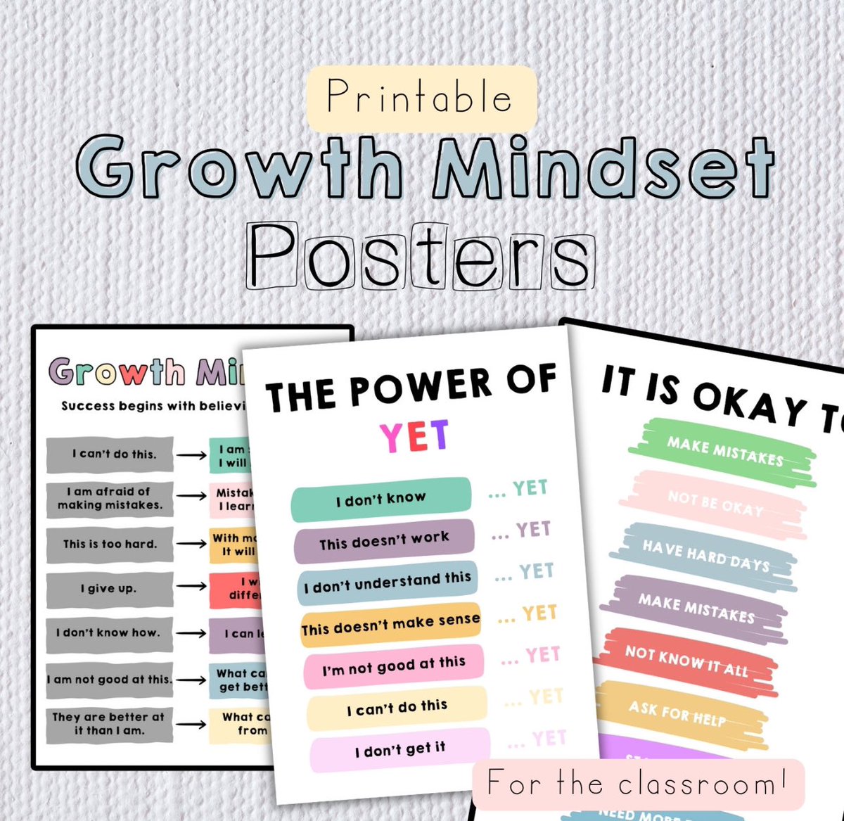 Popped these up in my classroom. To remind children and I that learning is a journey! Get em here —> mrgresources.etsy.com/listing/168455…

growthmindset resilience cfw printable posters resources
