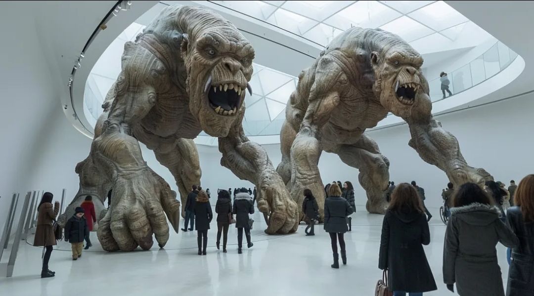 aicccreators's tweet photo. 𝖠I/CC DAILY THEME: THE MUSEUM OF LEGENDARY CREATURES!
#AICCCREATORS:
@dellingersyd
Eric David 

Linktree 👉 https://t.co/YHk47ro9Hq 
#aiccdailytheme #aiart #madebyai https://t.co/Cjw8qatkLE