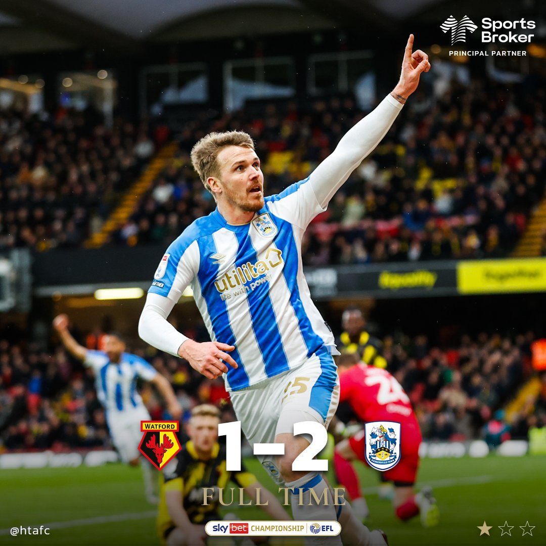 Huddersfield Town emerged with a comeback 2-1 win at Watford in their first match under new manager André Breitenreiter, with Daniel Ward coming off the bench and scoring a brace at Vicarage Road. @joshwrightt12__: breakingthelines.com/efl-championsh…