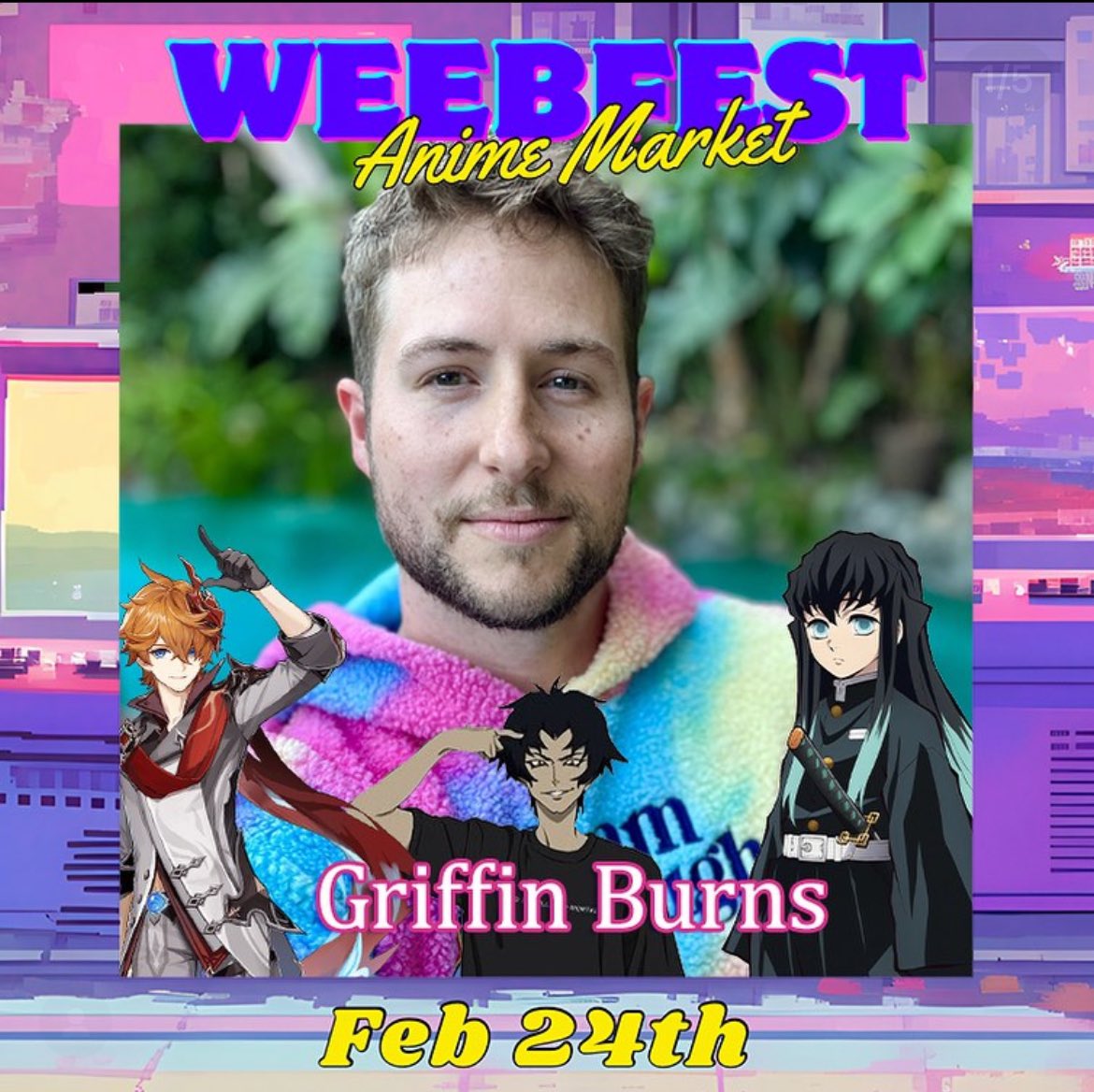 Griffin Burns 🌴🔜 WeebCon (Dallas) (@thegriffinburns) on Twitter photo Heading to the Westminster Mall today in Westminster, CA for a lil meet n greet and <a href="/newnewgf/">New New Girlfriend</a> band performance!! See some of you there!! Heading to the Westminster Mall today in Westminster, CA for a lil meet n greet and <a href="/newnewgf/">New New Girlfriend</a> band performance!! See some of you there!!