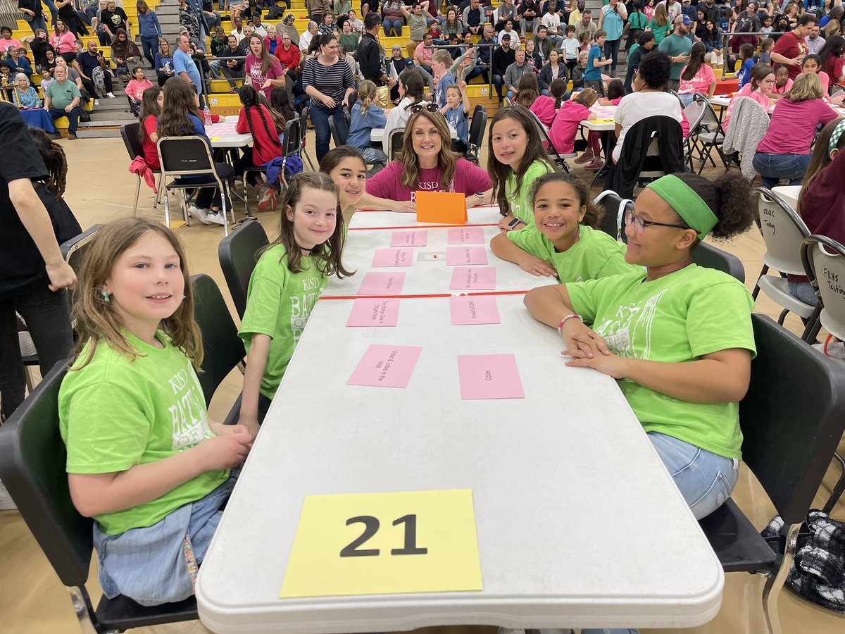 wselibrarian's tweet photo. Keller ISD Elementary Battle of the Books was a great success! So proud of our teams! @WSESWildcats @KISDreads https://t.co/d1Sha2lRlV