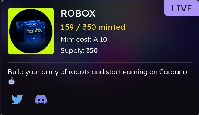 Robots on Cardano tweet media