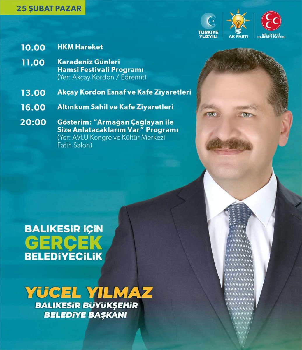 #GerçekBelediyecilik  
#HazırızKararlıyız  
#KaresiGönüllerinKalesi 
<a href="/yucelyilmazyy/">Yücel Yılmaz</a> <a href="/aka_hakann/">Hakan AKA</a>