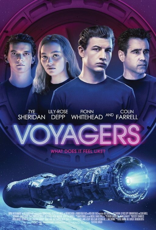 #Voyagers '21 SFスリラー 人類を存続させるため生まれてきた子供達。86年も離れた人間が住める惑星へ向け出発する。人としての尊厳や秩序とは？静かに考えさせられる映画だった。 #TyeSheridan #LilyRoseDepp #ColinFarrell #映画好きと繋がりたい