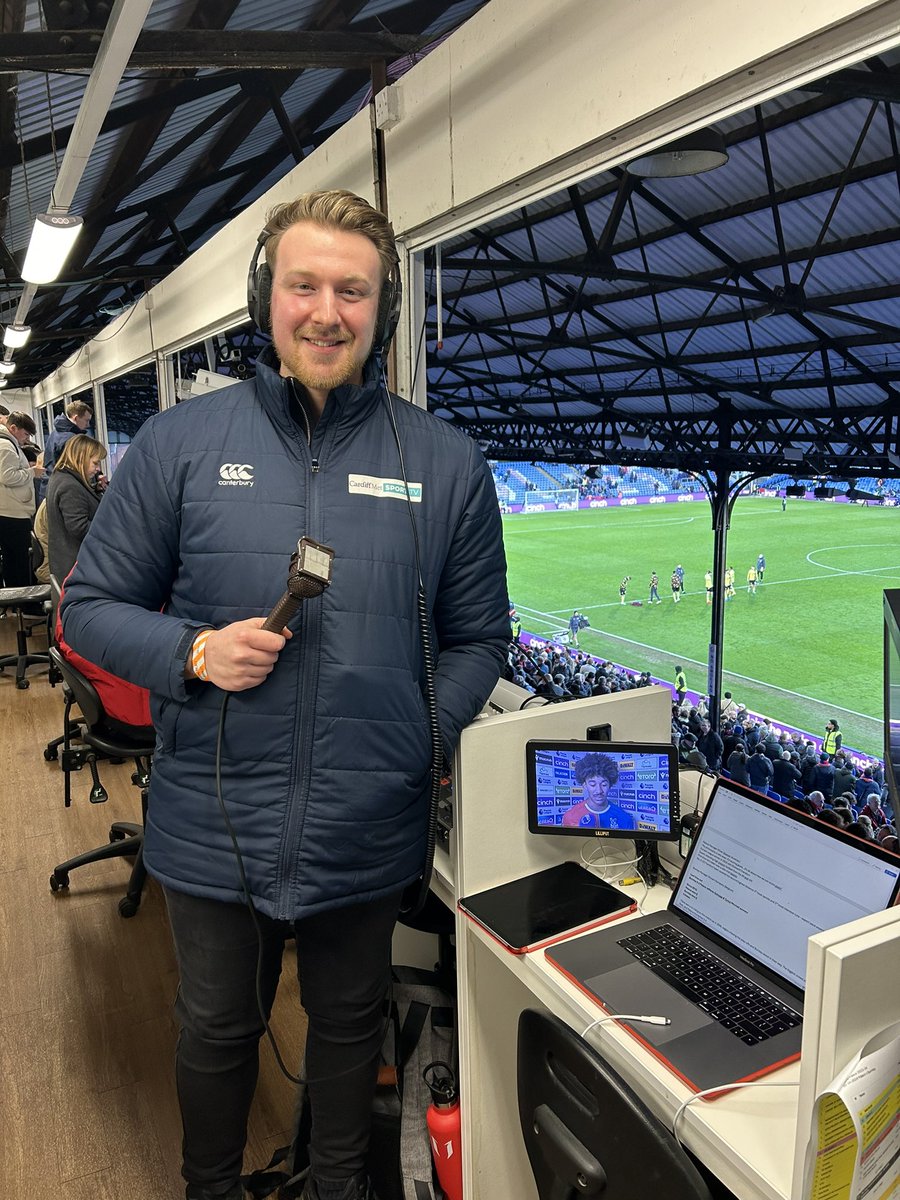James Roberts (@jamesrob_4) on Twitter photo From Cyncoed to Croydon ๐๏ธ
<a href="/premierleague/">Premier League</a> comms debut with <a href="/CPFC/">Crystal Palace F.C.</a> is a dream come true moment โญ๏ธ Of course I had to sport the <a href="/CMetSportTV/">Cardiff Met Sport TV</a> stash! I wouldnโt be where I am now without the <a href="/MetBroadcast/">SportBroadcastMSc & Sport MediaBSc</a> MSc ๐
Hereโs to the next one! โฝ๏ธ #comms #palace #eagles From Cyncoed to Croydon ๐๏ธ
<a href="/premierleague/">Premier League</a> comms debut with <a href="/CPFC/">Crystal Palace F.C.</a> is a dream come true moment โญ๏ธ Of course I had to sport the <a href="/CMetSportTV/">Cardiff Met Sport TV</a> stash! I wouldnโt be where I am now without the <a href="/MetBroadcast/">SportBroadcastMSc & Sport MediaBSc</a> MSc ๐
Hereโs to the next one! โฝ๏ธ #comms #palace #eagles