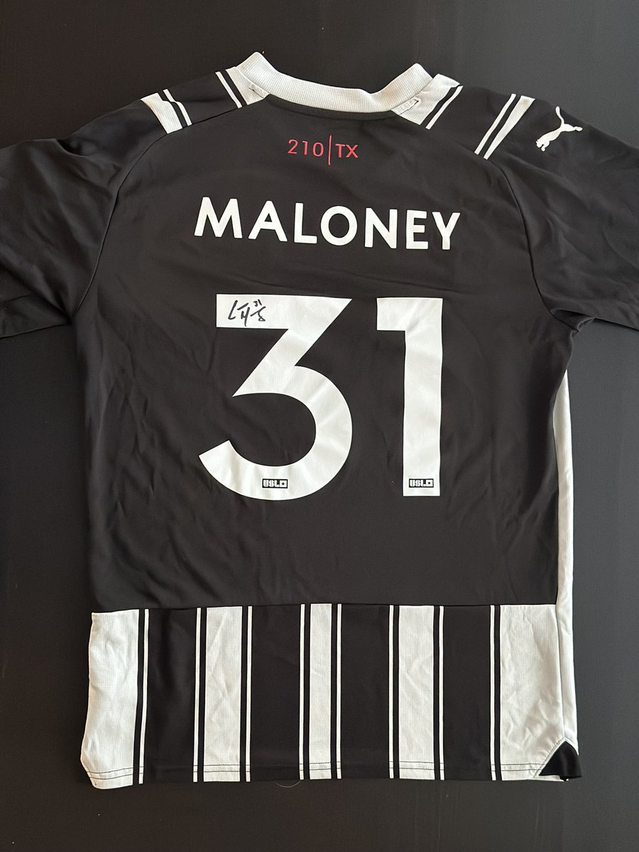 SanAntonioFC's tweet photo. A game worn &amp; signed jersey auction in support of Connor Maloney’s nephew, Mac, who was diagnosed with B-Cell Acute Lymphoblastic Leukemia (ALL) 🎗️

Place your bids at 🔗https://t.co/cC25yvncZh

Winning bids will be donated to Mac’s go fund me at 🔗https://t.co/aFjbDxCpgk https://t.co/edJHnBdhO7