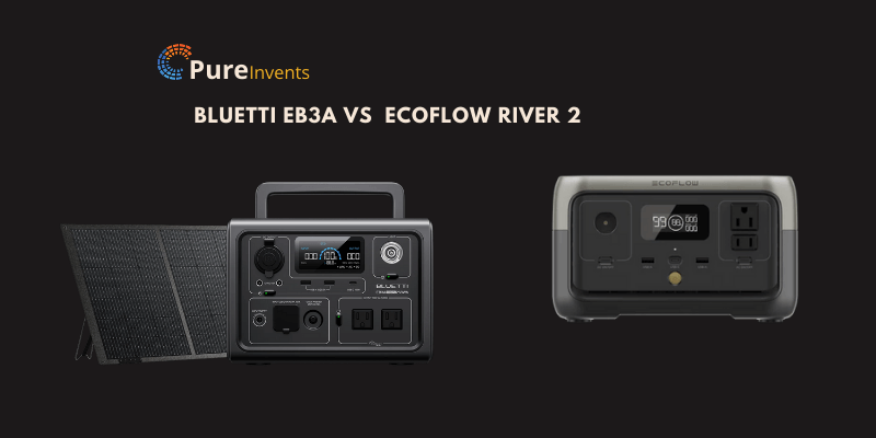 InventsPure's tweet photo. Bluetti EB3A Vs. EcoFlow River 2 @ https://t.co/4qRF2aHnme https://t.co/m1gczqroqE