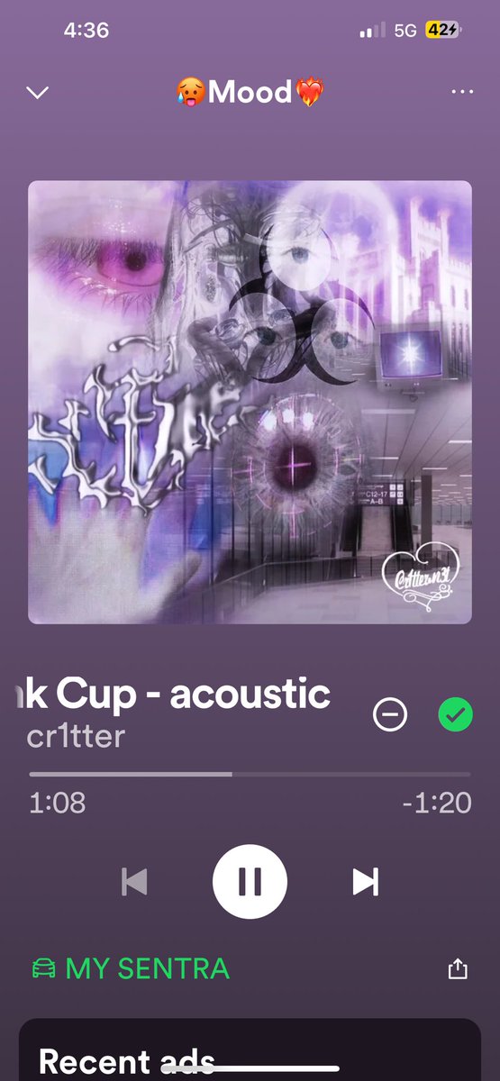 #acoustic #cr1tter #pinkcup