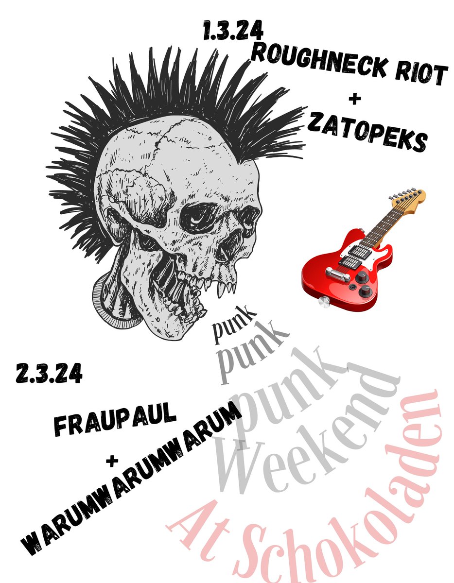 PunkfilmfestBER's tweet photo. #SchokoladenBerlin #music #punk #live #punkrock #punkshow #konzert #konzi #noafd #show #antifa #tanzen #berlinpunk #party #livemusic #djfrom10pm #b0103 #b0203 #punkweekend #tickets #vvk #tickettoaster https://t.co/VQtgTAbOpc