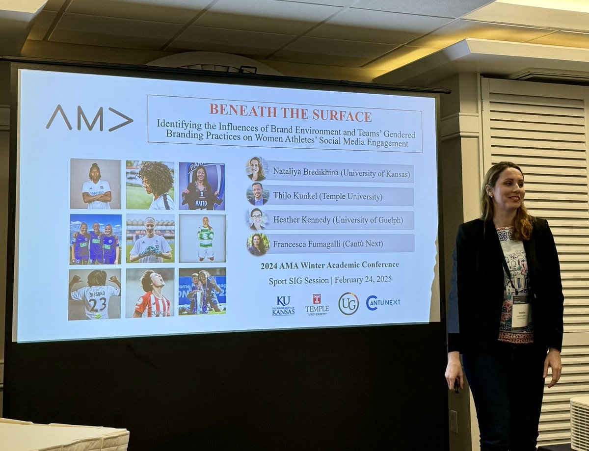 Thilo Kunkel, Ph.D. (@thilokunkel) on Twitter photo Thanks <a href="/NataBredikhina/">Nataliya Bredikhina</a> of <a href="/KUSportMgt/">KU Sport Management</a> for presenting our research on womenâs football players at the @ama_marketing winter conference as part of the <a href="/AMASportSIG/">AMA SportSIG</a> Thanks <a href="/NataBredikhina/">Nataliya Bredikhina</a> of <a href="/KUSportMgt/">KU Sport Management</a> for presenting our research on womenâs football players at the @ama_marketing winter conference as part of the <a href="/AMASportSIG/">AMA SportSIG</a>