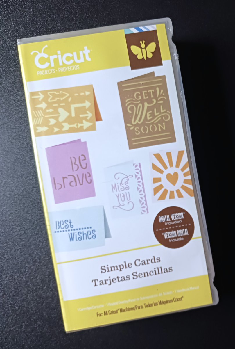 Cricut Simple Cards Cartridge Complete W/ Overlay and Original Paperwork
#Cricut #SimpleCards #Cards #Cartridge #Overlay #CardMaking #Ebay #CynamagicsShopORama

ebay.com/itm/3352732008…