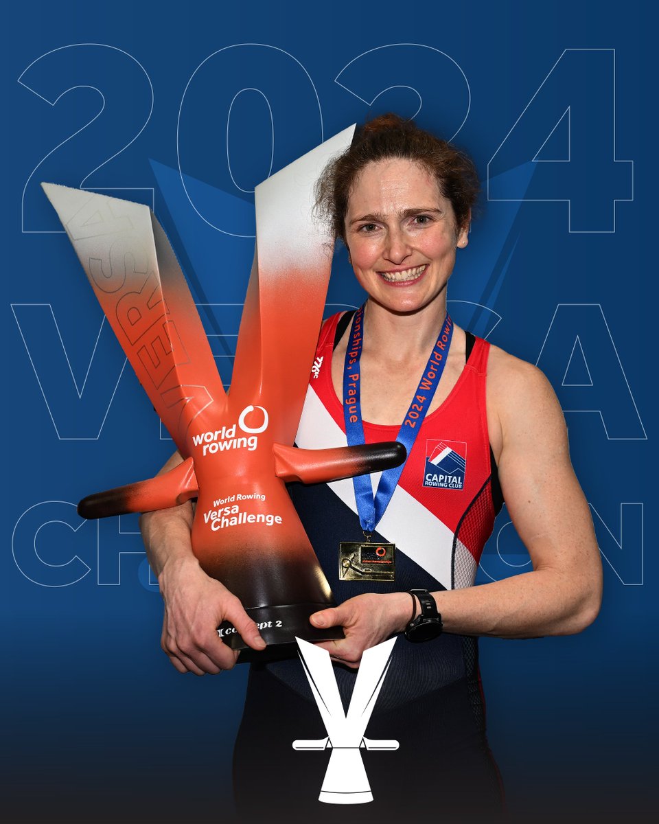WorldRowing's tweet photo. Elizabeth Gilmore 🇺🇸 is the 2024 World Rowing Versa Champion! She holds onto the title she won in 2023 💪
#WRICH24 #WRVersa https://t.co/WVf6LIWrST