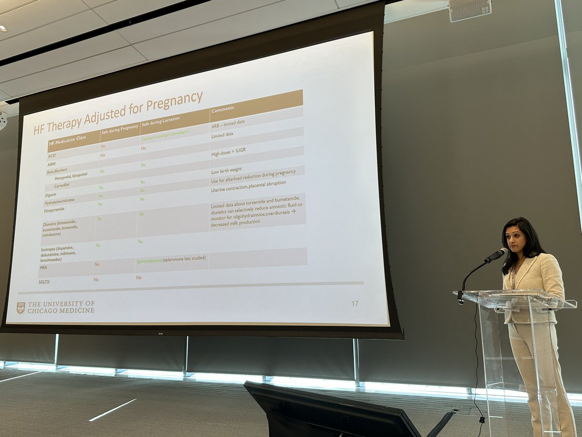 Take homes from @CISHeartFailure session 2. @SarswatNitasha: amyloid fibril depleters & CRISPR are on the horizon. Jeanne DeCara: use steroids early in checkpoint inhibitor myocarditis, rechallenging ICU risky. @hpatel824: most ACEi & spiro ok w lactation in peripartum CM.