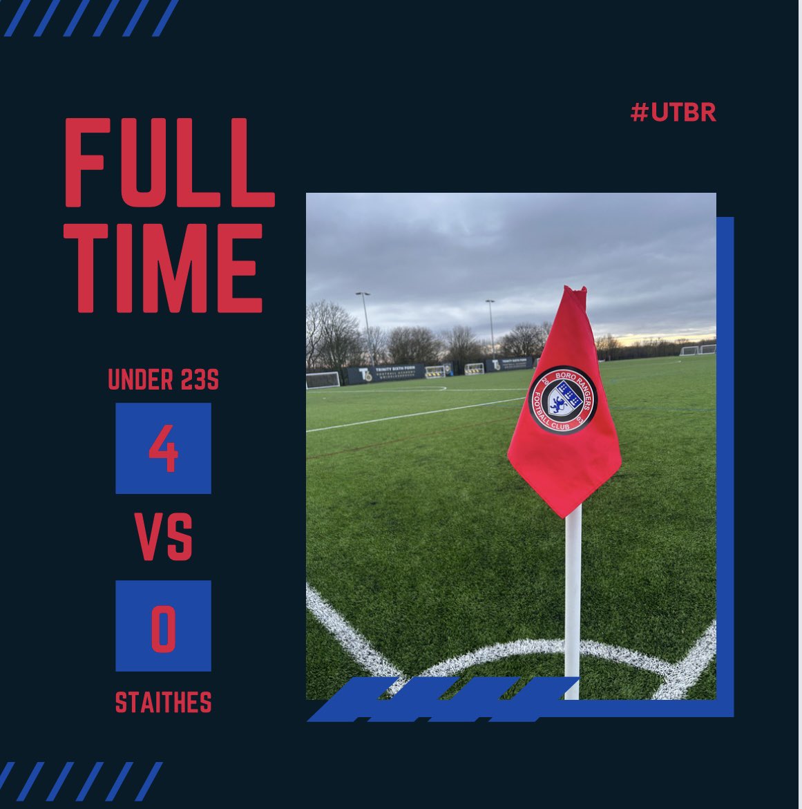 FT

<a href="/BoroRangersU23s/">Boro Rangers U23s</a> 4
<a href="/StaithesAFC/">StaithesAFC</a> 0

<a href="/Harveyersoz1/">Harvey ersoz</a> ⚽️⚽️
<a href="/AlexBennett23/">Alex Bennett</a> ⚽️
<a href="/jamessfield/">James Field</a> ⚽️

⭐️- Leo Myers

An very patched up squad due to injuries, cup tied, first team call ups seen us travel to a notoriously tough Staithes. A no nonsense performance sees us in the next round