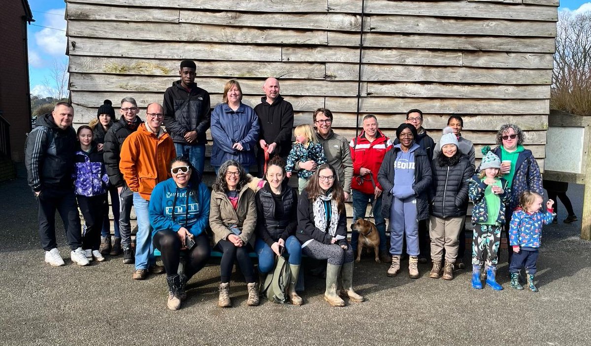 Some of the parishioners from @olsrsp walked together today to make up our km for CAFODs Big Lent Walk. We walked a total of 134.7km and only three people fell into the mud. Winning at life!