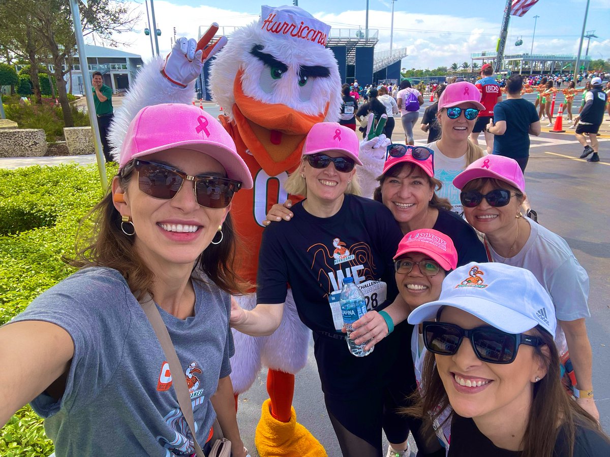 Team #BreastIntentions for the WIN at @SylvesterCancer #DCCXIV - where 100% of our money raised goes to #cancer #research @UMiamiHealth @UMJMHSurgery