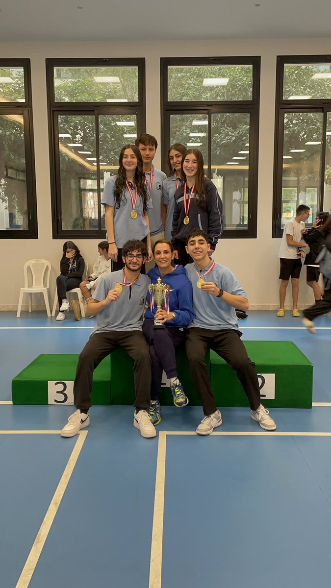 Congratulations to our incredible swimming team from Houssam Eddine Hariri High School for their remarkable victory in the French schools' swimming championship in Lebanon! <a href="/Hhhsinfo/">Houssam Hariri HS</a> <a href="/DidiSaleh10/">Diana Saleh</a> <a href="/ea_rania/">Rania El Abbassi</a> <a href="/YohanVigne/">Yohan VIGNE</a> <a href="/IRFAEFEPO/">IRF AEFE Proche-Orient</a>