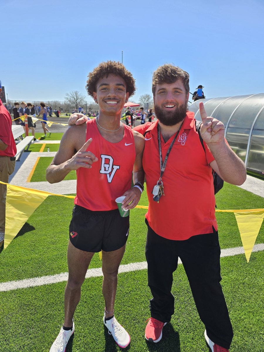 Big congratulations to James Butler on winning the Varsity Boys 3200M run at the Bear Relays with an unofficial time of 9:28.98.

<a href="/CoachPatmon/">Todd Patmon</a> 
<a href="/dvisd_athletics/">Del Valle ISD Athletics</a> 
<a href="/delvallexc/">Del Valle XC</a>