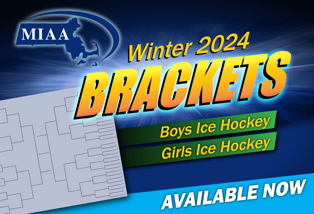 🔥 MIAA Ice Hockey Brackets are LIVE! 🏆 🏒 A total of 138 teams across Divisions 1-4 for boys, and 64 more teams across Division 1 and 2 girls. 🥅 🚌 The Road to TD Garden begins Monday, February 26. 🛣️ ➡️ CLICK HERE for the tournament brackets. miaa.net/tournament-bra…