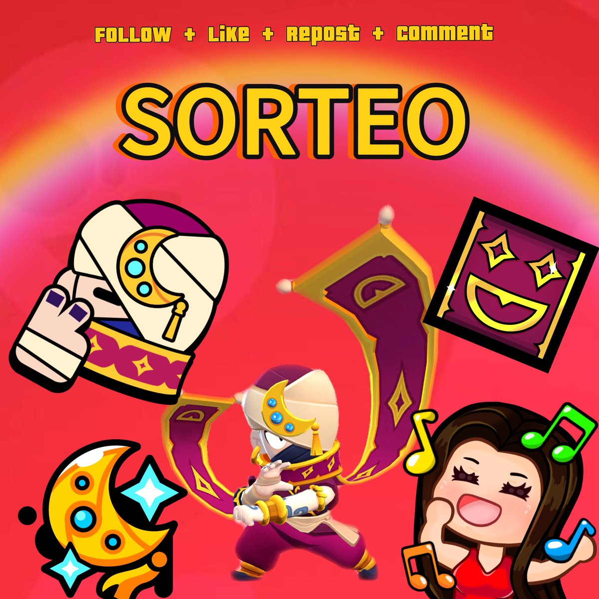 ✨SORTEO EDGAR LADRON✨

Para participar:

🌙Sígueme <a href="/VirginiaBurgosh/">FS Vir</a>
🌙Dale like y repostea este tweet❤️🔁
🌙Menciona a 2 personas

📆 Los ganadores serán publicados el 12 de marzo

Suerte a todos🍀🤞🏻

#ThiefEdgarGiveaway #brawlstars #brawltalk #supercell