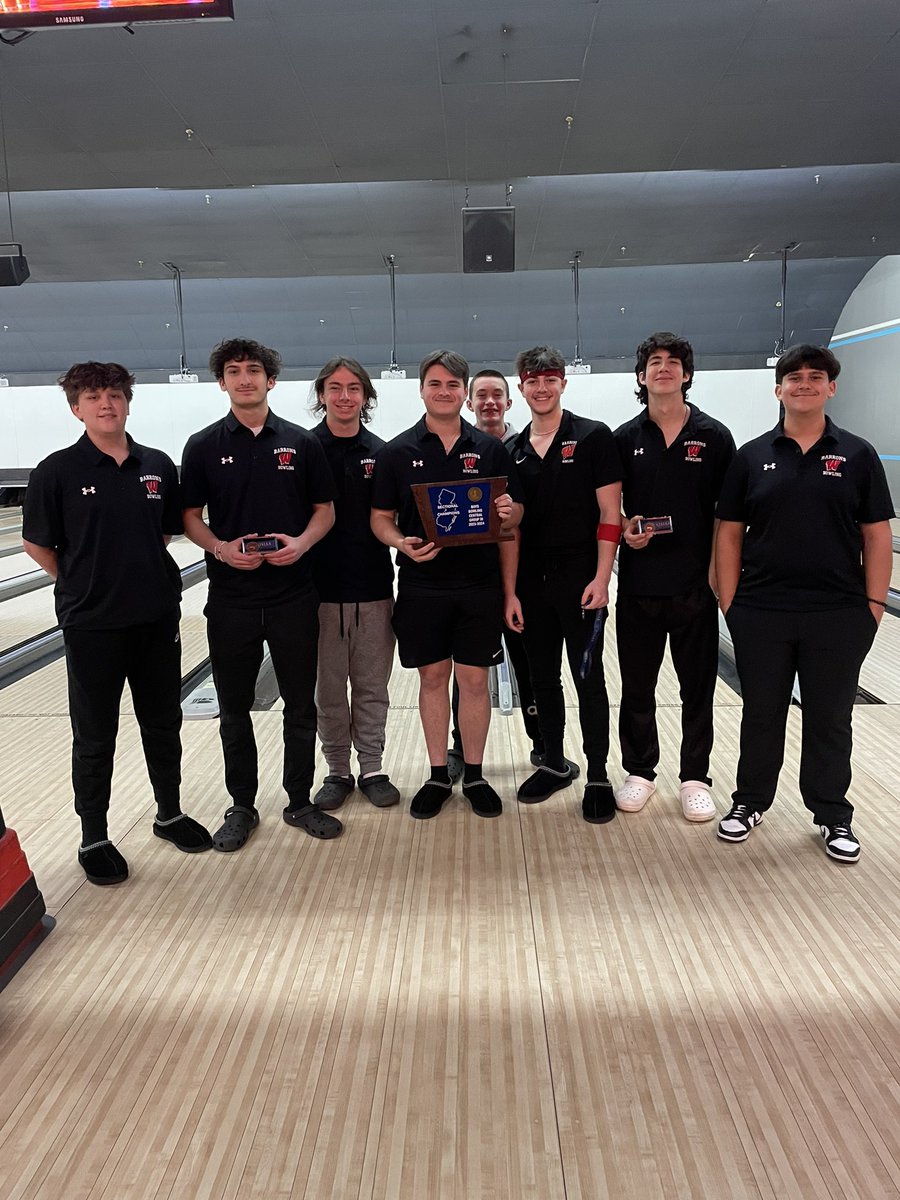 NJSIAA CENTRAL JERSEY GROUP 3 STATE SECTIONAL CHAMPIONS! Great bowling today, State Finals on Tuesday! #WeAreBarrons #BarronsBowling