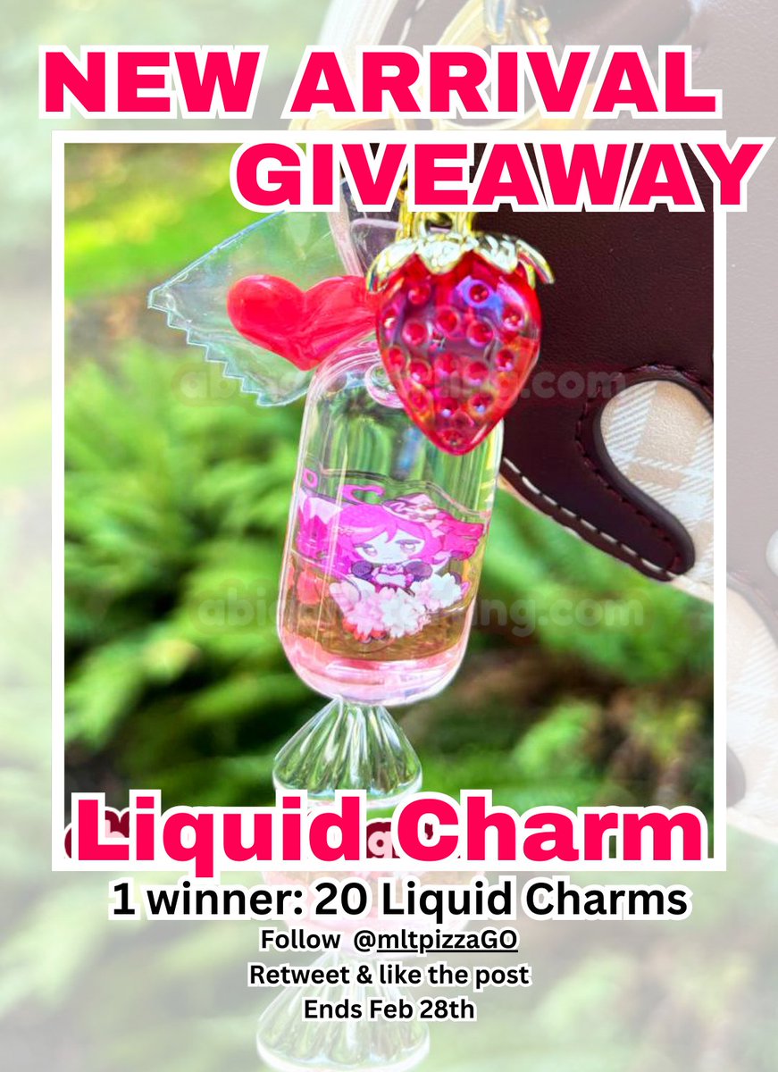 ┏━━━━━━━━━━┓ 🎁 New Arrival GA 🎁 ┗━━━━━━━━━━┛ 🎉 1 Winner: 20 Liquid Candy Charms ⏰ Ends on Feb 28th 💕To Enter: Follow, Retweet & Like For every 50 retweets, we'll add another winner! 🙌Join & share your ideas: discord.gg/hEceksJyrC