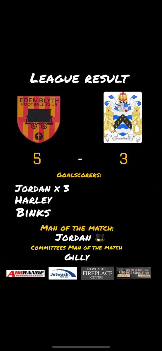 Eden Blyth FC tweet media