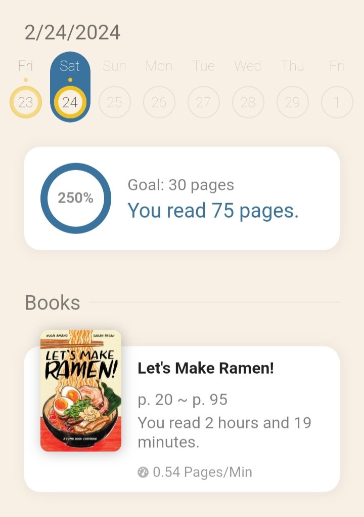 ryandriyani's tweet photo. Day 24 #Februareads → 75 pages (2 hr, 19 min) ✔️
———————————————
※ LMR: Ramen 101, how to make stocks, broths, and noddles. https://t.co/YcW2Iaio8a