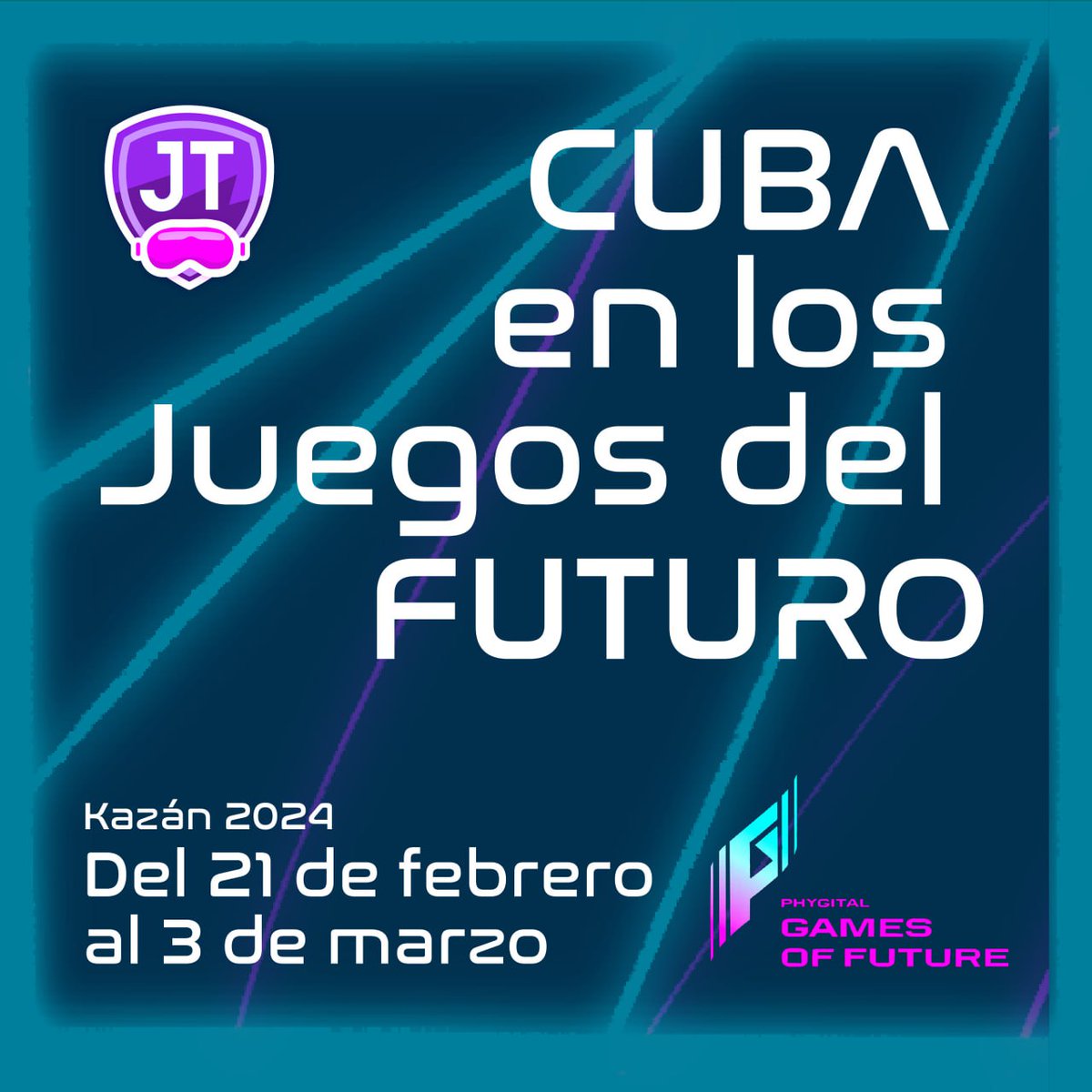 🇨🇺 El equipo cubano de baloncesto phygital 🏀🎮 venció hoy a Cali de Colombia en su debut en los #JuegosDelFuturo. La selección venció en la parte digital 19-14 y 18-11 en la física, para un acumulado de 37-25.