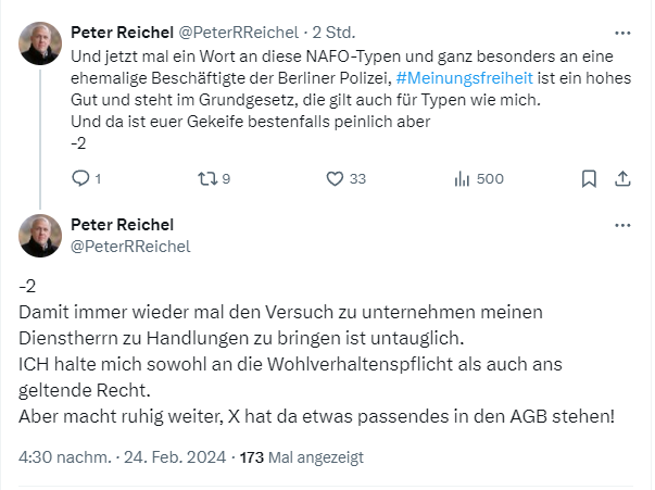 HSB_Forum's tweet photo. Wieso hat Sylvia vom #LKA2 der @polizeiberlin dem @PeterRReichel denn noch nichts gesagt? Der arme Kerl, er weiß es offenbar gar nicht …

Tja, irgendwie doof.^^ https://t.co/j0qBEg2ixX