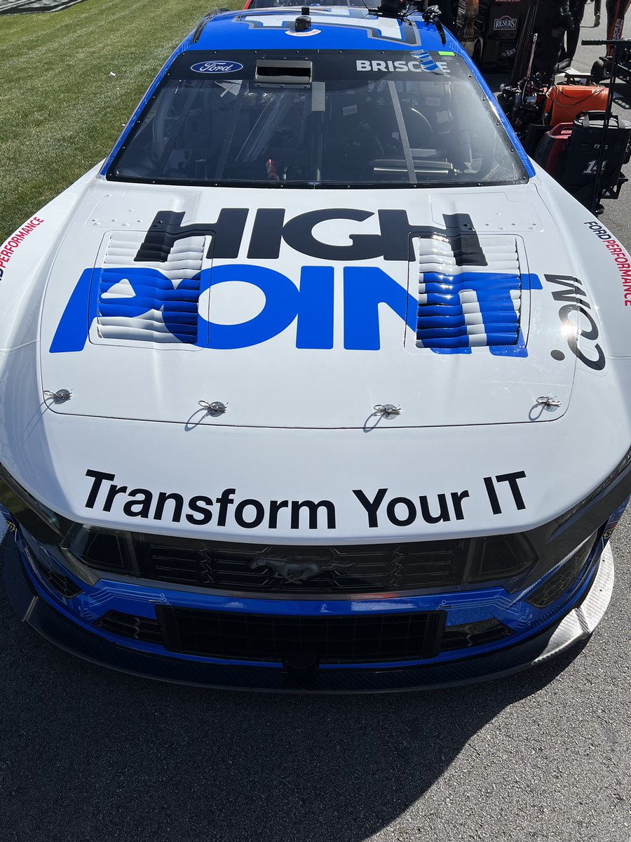 Made it to round ✌️of qualifying and @ChaseBriscoe_14 will start p9 at @ATLMotorSpdwy. #TeamHighPoint
