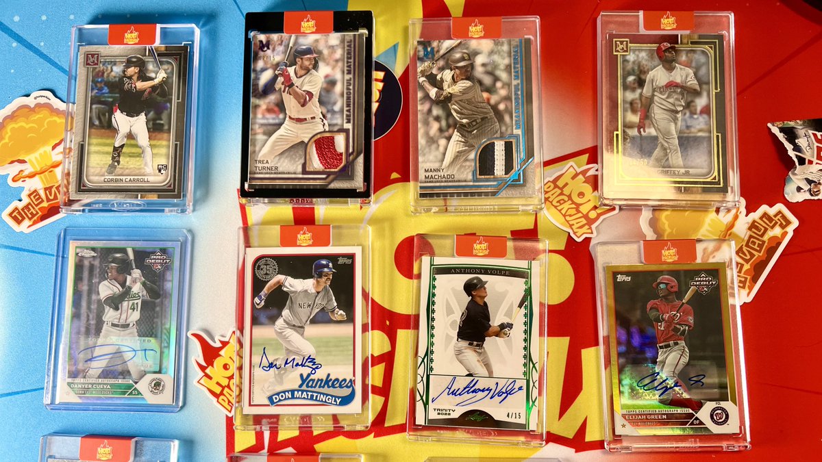 hotpackjax's tweet photo. Bringing a few things to trade night at @CardsHQShop! #ToppsRipNight 

Let’s have some fun. https://t.co/8bc0JTtXHN